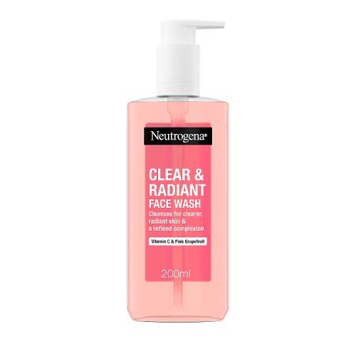 NEUTROGENA VISIBLY CLEAR PINK FACIAL WASH 200ML GRAPEFRUIT