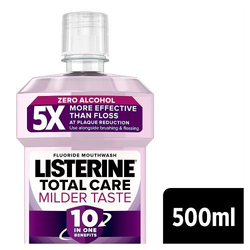 LISTERINE M/WASH 500ML TOTAL CARE ZERO