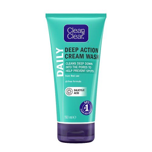 CLEAN & CLEAR DEEP ACTION CREAM 150ML CLEANSING