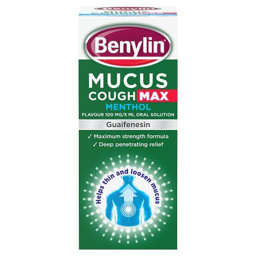 BENYLIN MUCUS COUGH MAX MENTHOL 100MG/5ML 150ML