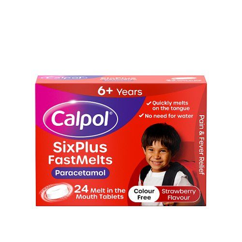 CALPOL FAST MELTS 6+YEARS TABLETS 250MG