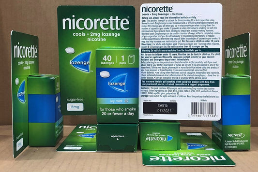 NICORETTE COOLS 2MG LOZENGES 40S