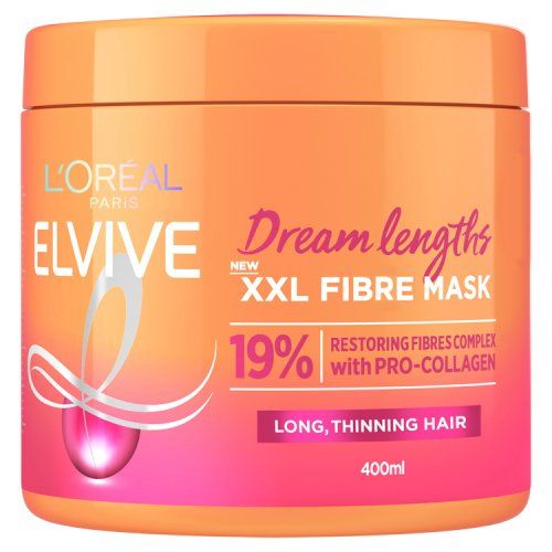 L'OREAL ELVIVE DREAM LENGTHS XXL FIBRE MASK 400ML