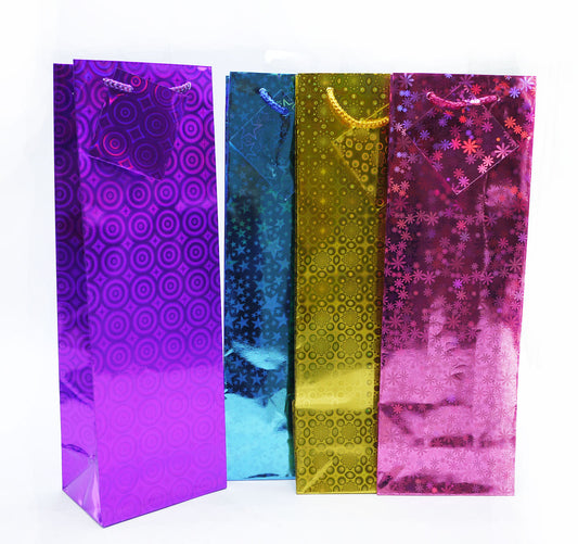 HOLOGRAM GIFT BAGS BOTTLE (R)