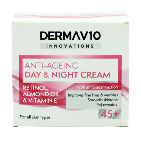 DERMAV10 INNOVATIONS DAY/NIGHT RETINOL CREAM 50ML
