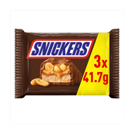 SNICKERS BAR 3PK 15/02/26