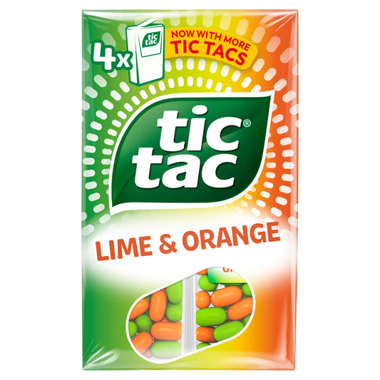 TIC TAC LIME & ORANGE 4PACK 15/01/26