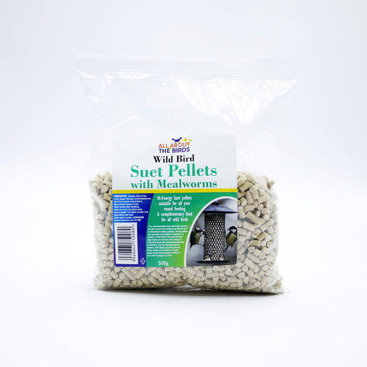 WILD BIRD SUET PELLETS MEALWORM 04/26
