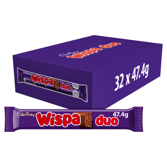 CADBURY WISPA DUO CHOCOLATE BAR 04/03/26