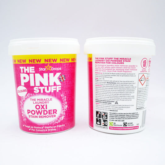 STAR DROPS PINK STUFF STAIN REMOVER PWDR 1KG COLR