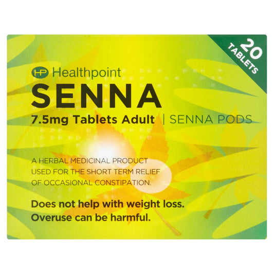 HEALTHPOINT SENNA PODS TABLETS 7.5MG  08/26