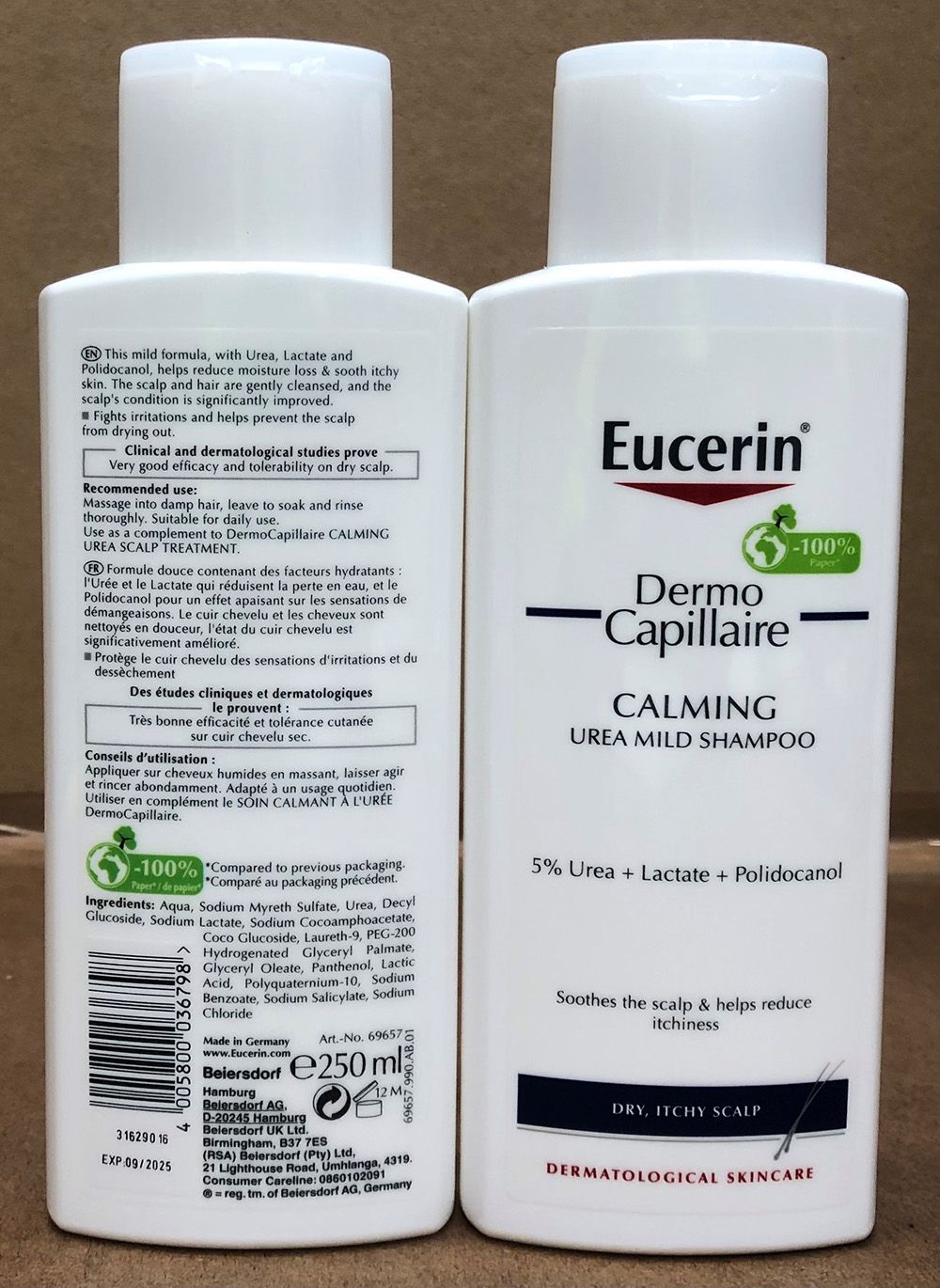 EUCERIN CALMING UREA SHAMPOO 250ML