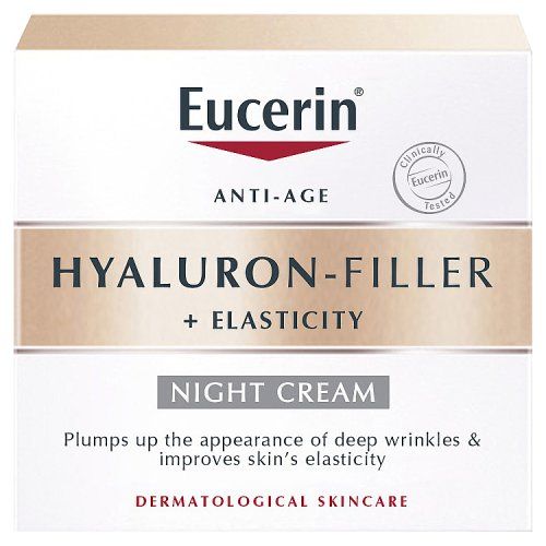 EUCERIN HYALURON-FILLER + ELASTICITY NGHT CRM 50ML
