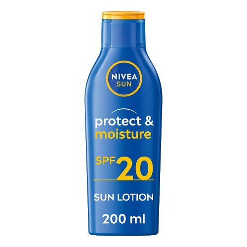 NIVEA SUN LOTION 200ML PROTECT & MOISTURE SPF20