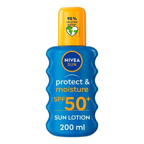 NIVEA SUN SPRAY 200ML PROTECT & MOISTURE SPF50