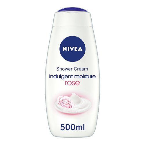 NIVEA SHOWER CREAM 500ML ROSE & ALMOND MILK