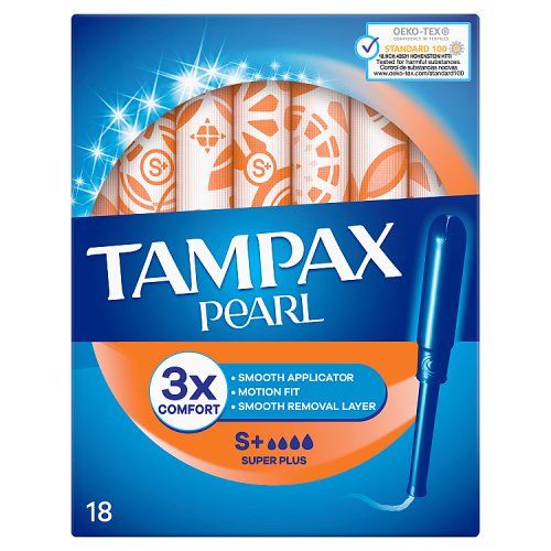 TAMPAX PEARL SUPER PLUS 18S