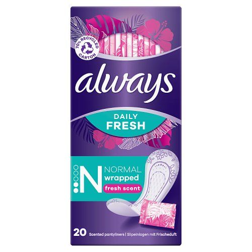 ALWAYS DAILIES FRESH SCENT PANTYLINER 20S