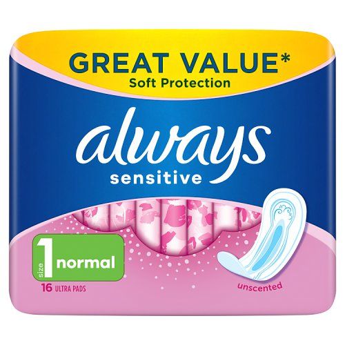 ALWAYS SENSITIVE NORMAL PADS 16S