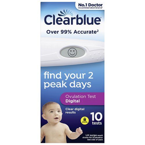 CLEARBLUE DIGITAL OVULATION TEST 10CT