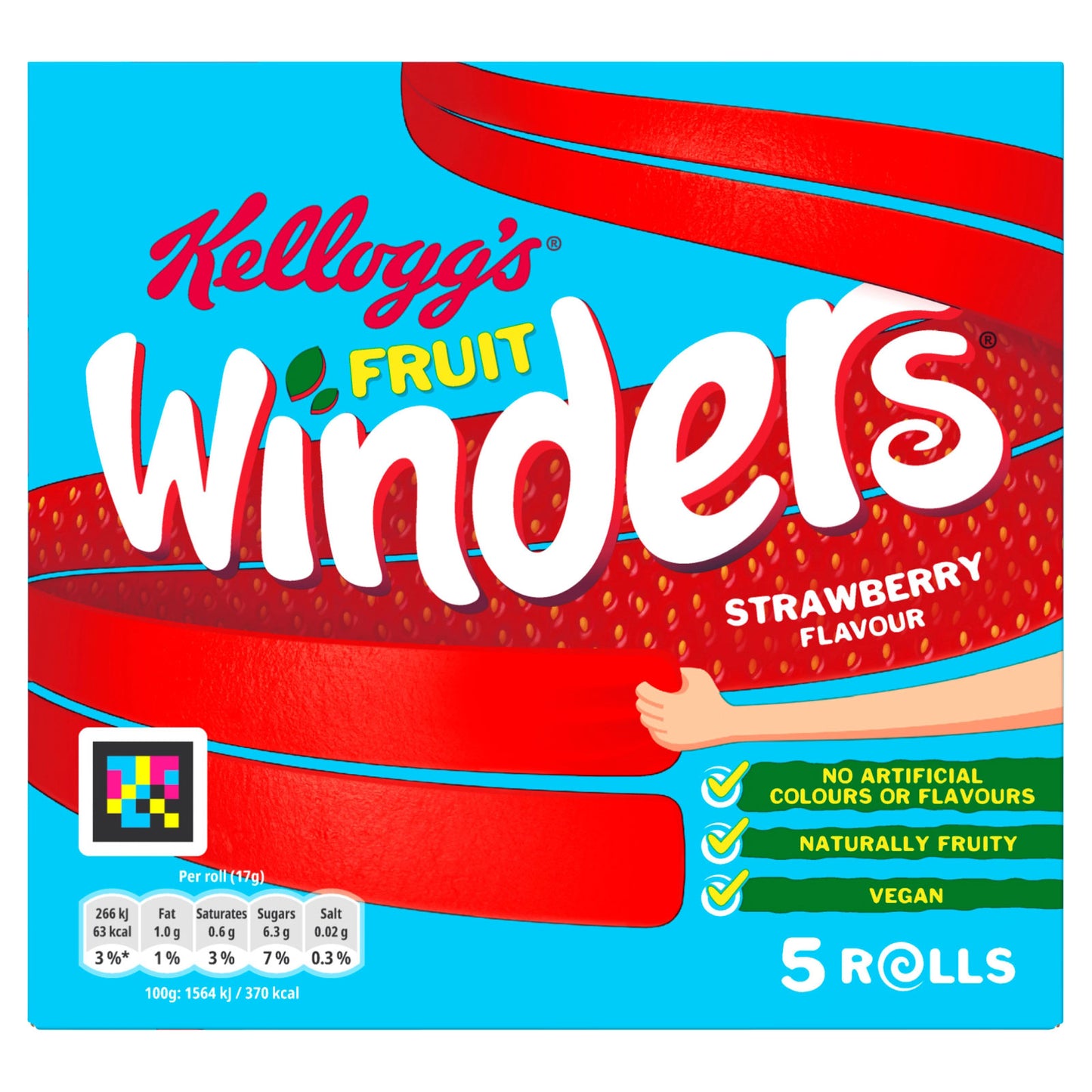 KELLOGGS FRUIT WINDERS STRAWBERRY 19/02/26
