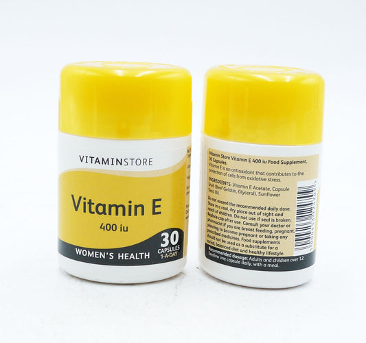 VITAMIN STORE VITAMIN E 400IU CAPSULES  09/27