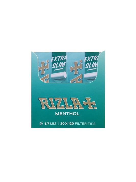 RIZLA FILTER TIPS - ULTRA SLIM MENTHOL 20'S