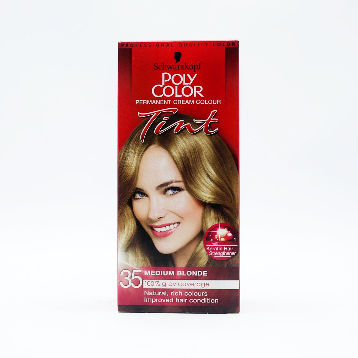 SCHWARZKOPF POLY TINT HAIR DYE MED BLONDE