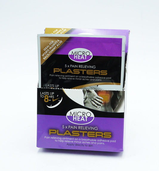 MICROHEAT PLASTER PAIN RELIEF (C) 27/11/24