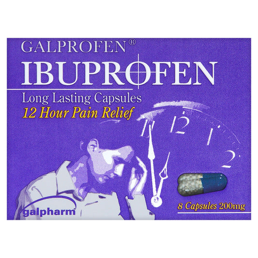 GALPHARM IBUPROFEN CAPLET LONG LASTING 07/26(D)