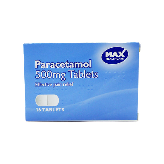 MAX PARACETAMOL CAPLETS 500MG 03/27