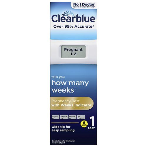 CLEARBLUE DIGITAL PREGNANCY TEST 1CT