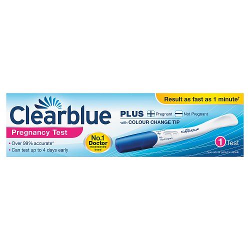 CLEARBLUE VISUAL RAPID PREGNANCY TEST 1CT