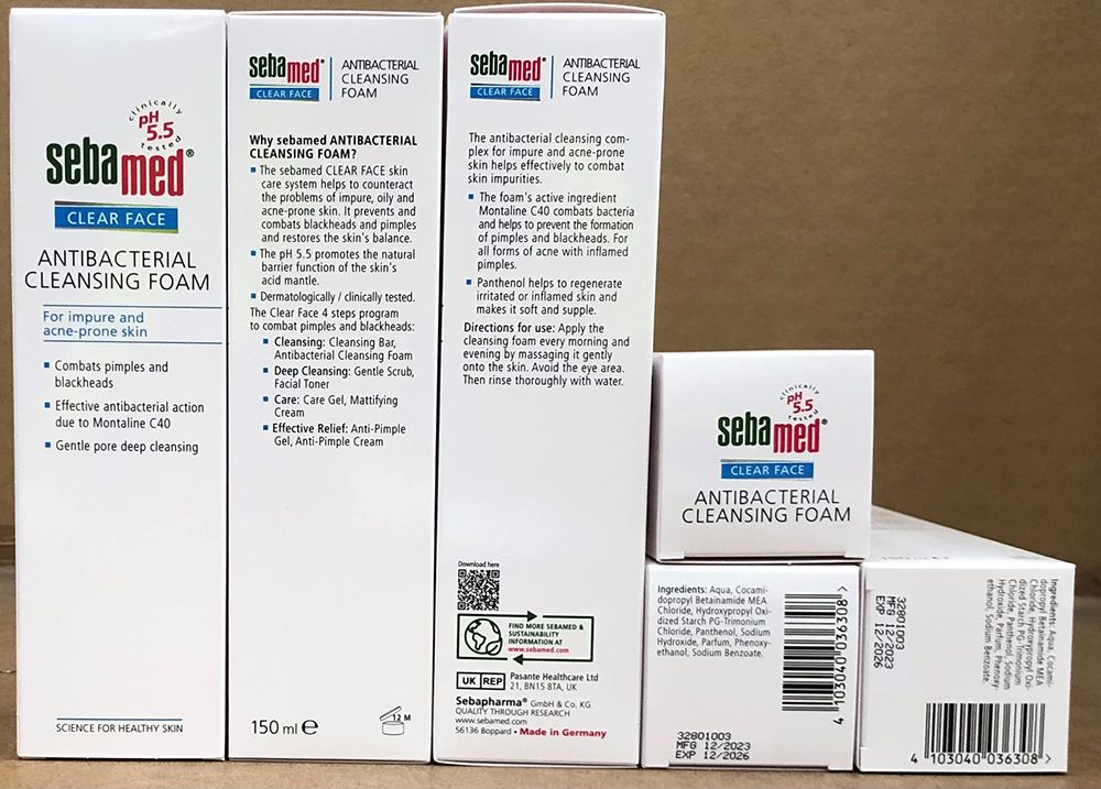 SEBAMED CLEAR FACE FOAM 150ML