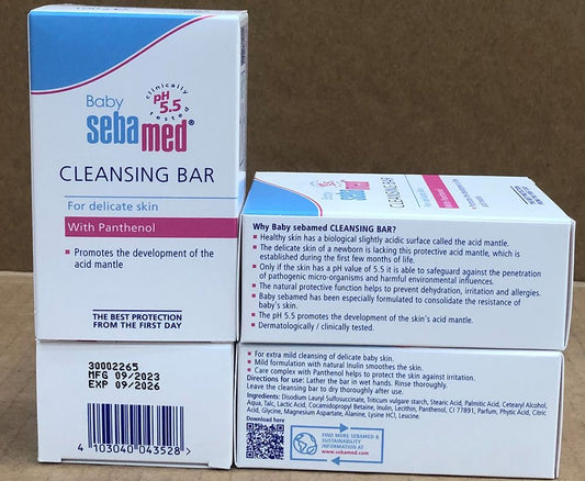 SEBAMED BABY CLEANSING BAR 100G