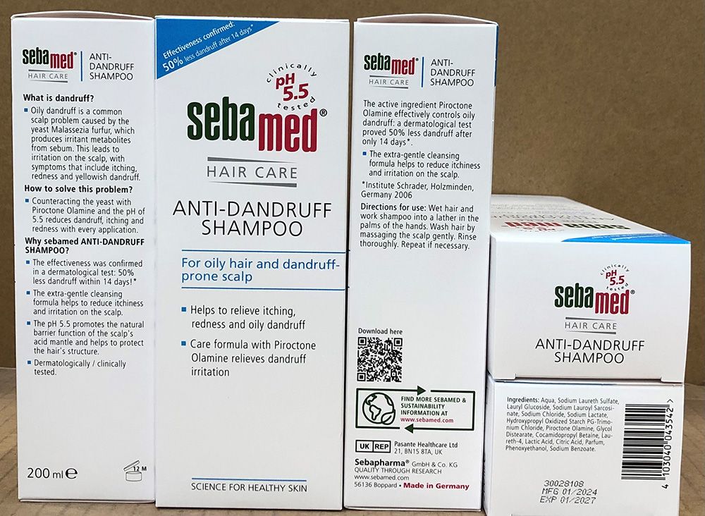 SEBAMED ANTI-DANDRUFF SHAMPOO 200ML