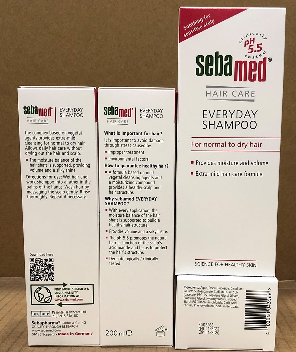 SEBAMED EVERYDAY SHAMPOO 200ML