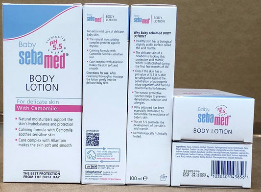 SEBAMED BABY LOTION 100ML