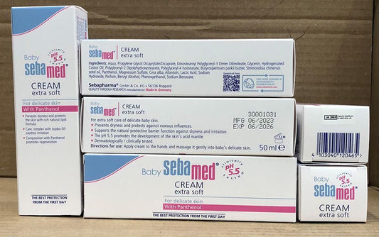 SEBAMED BABY CREAM EXTRA SOFT 50ML