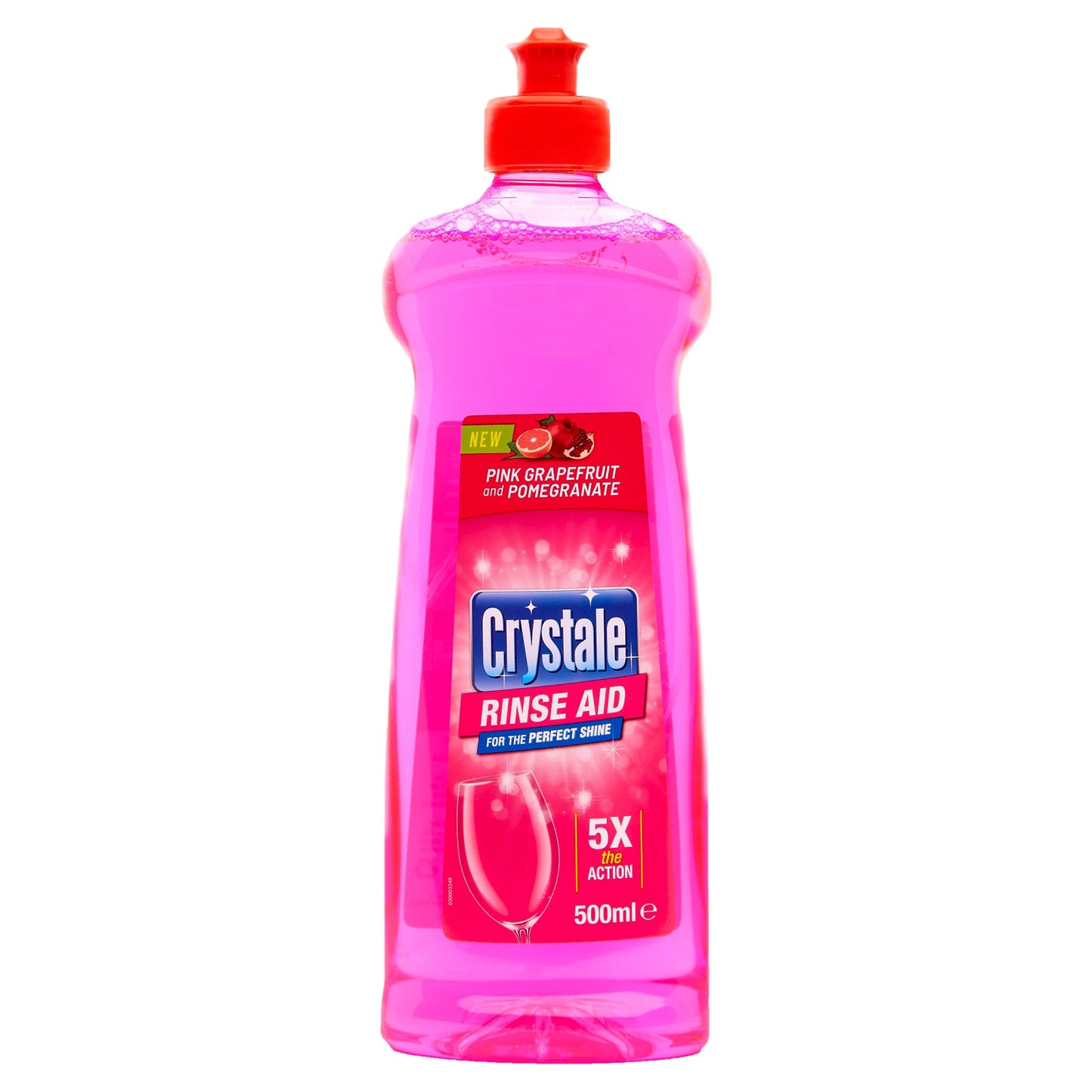 CRYSTALE DISHWASHER RINSE AID PINK GRAPEFRUIT