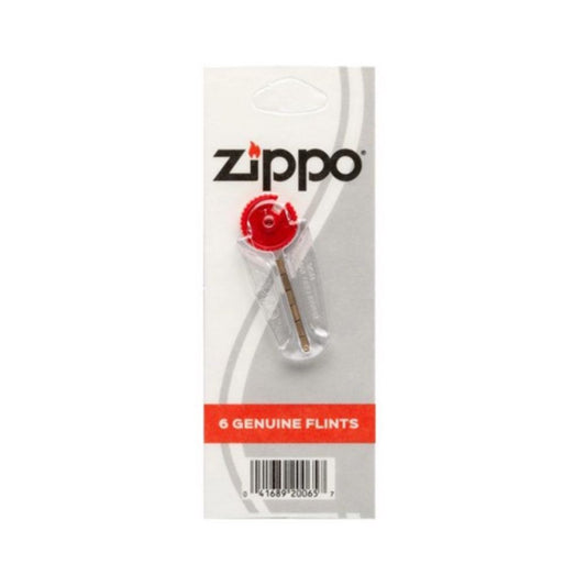 ZIPPO FLINT CARD (6 FLINTS) (24X24)