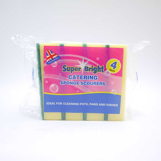 SUPER BRIGHT CATERING SPONGE SCOURER(D)