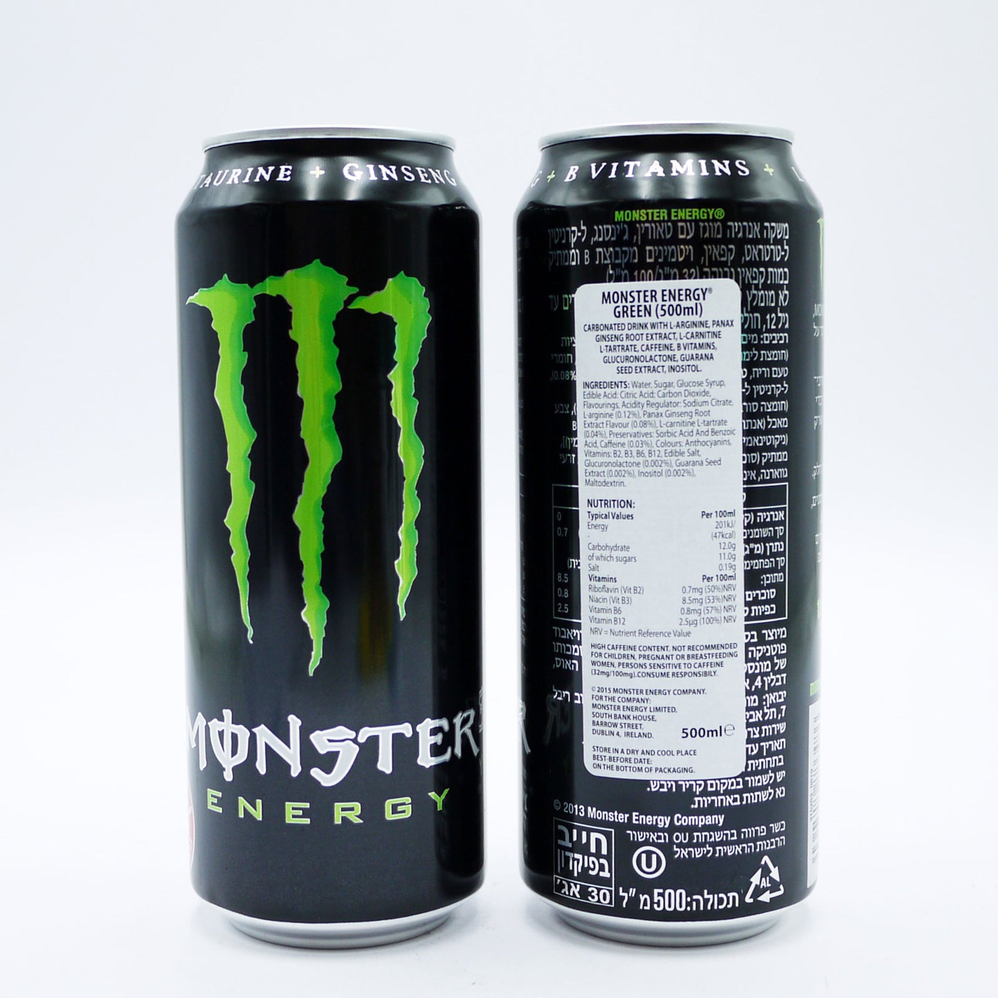 MONSTER ENERGY GREEN 02/2026