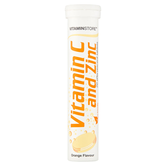 VITAMIN STORE EFFERVESCENT VIT C & ZINC TABS 01/28