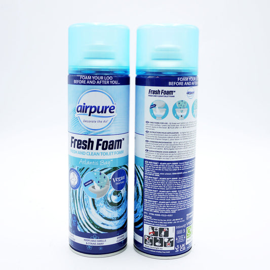 AIRPURE TOILET & BATHROOM FOAM ATLANTIS BAY