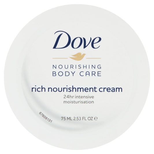 DOVE CREAM 75ML RICH NOURISHMENT BLUE (4X12)