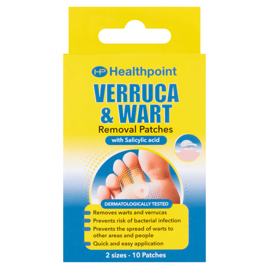 HEALTHPOINT VERRUCA & WART PATCHES 10/29