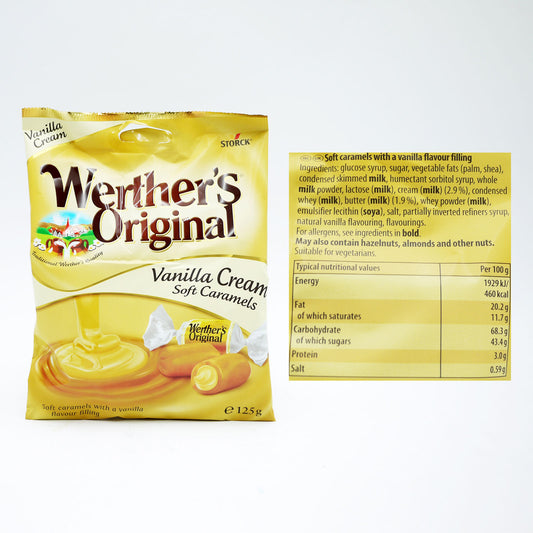 WERTHERS ORIGINAL VANILLA CREAM 12/25