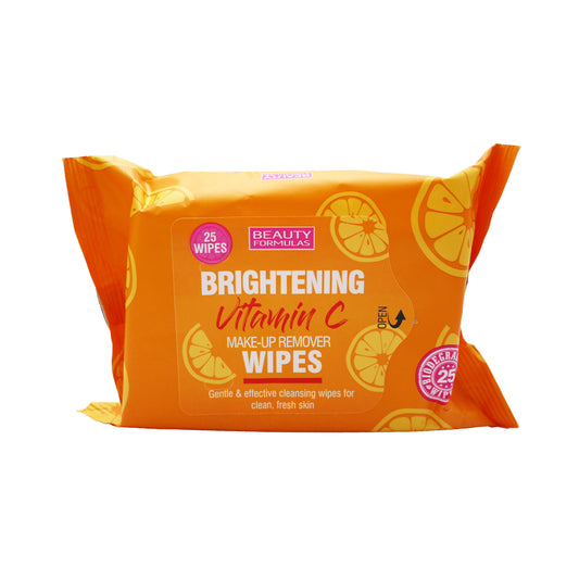 BEAUTY FORMULA VITAMIN C MAKE UP REMOVER WIPES 25'S