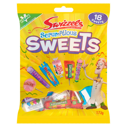 SWIZZELS SCRUMPTIOUS SWEETS  04/26 (H)